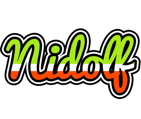 Nidolf superfun logo