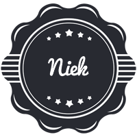 Niek badge logo