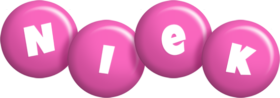 Niek candy-pink logo