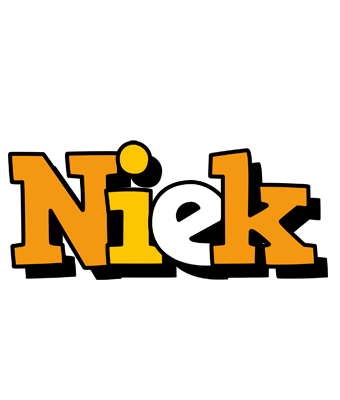 Niek cartoon logo