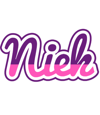 Niek cheerful logo