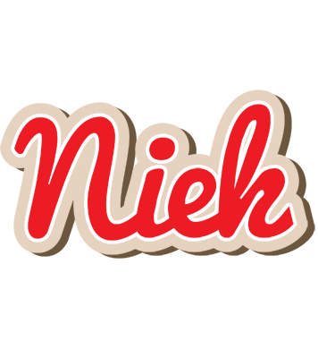Niek chocolate logo
