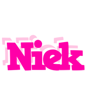 Niek dancing logo