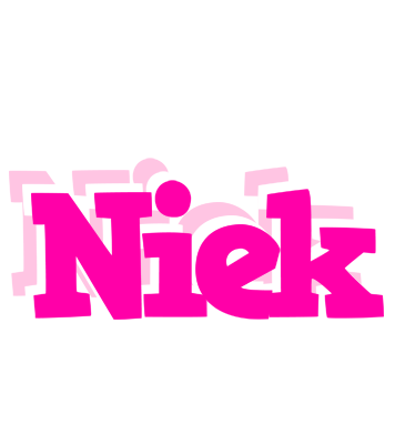 Niek dancing logo