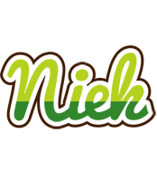 Niek golfing logo