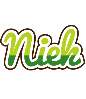 Niek golfing logo