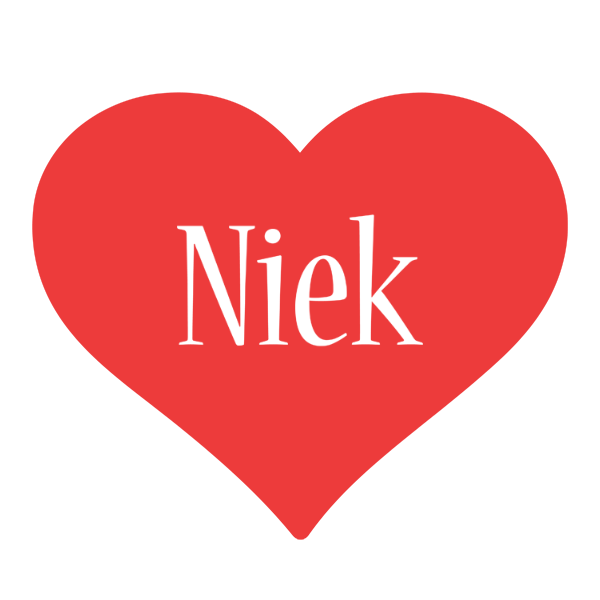 Niek love logo