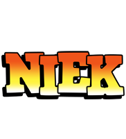 Niek sunset logo