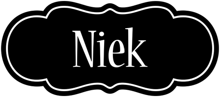 Niek welcome logo