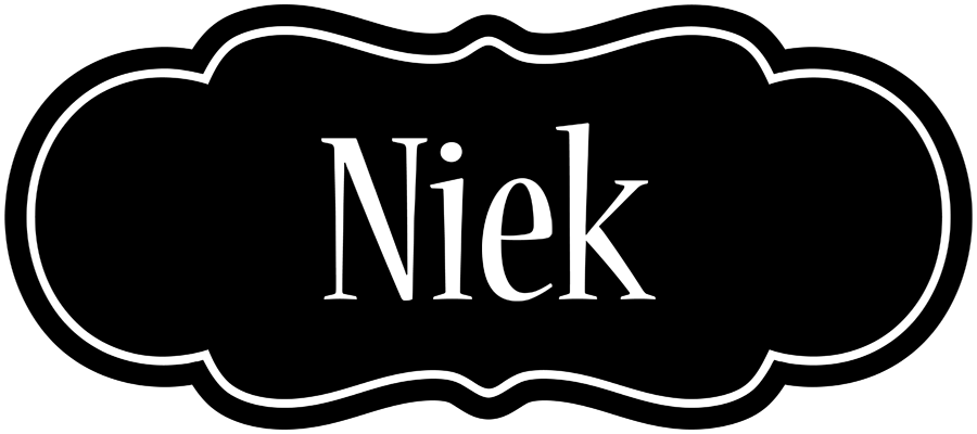 Niek welcome logo