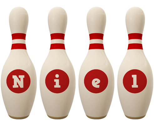 Niel bowling-pin logo