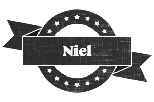 Niel grunge logo