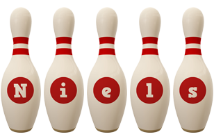 Niels bowling-pin logo