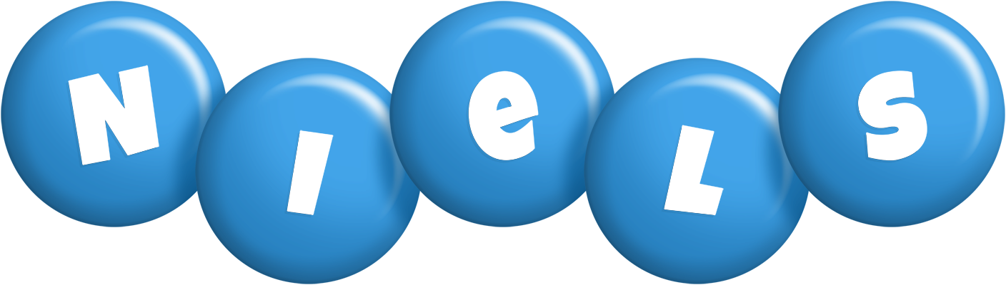 Niels candy-blue logo