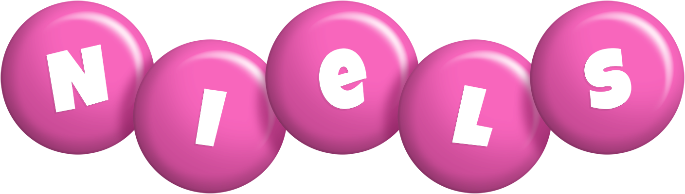 Niels candy-pink logo