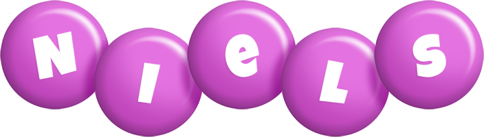 Niels candy-purple logo