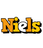 Niels cartoon logo