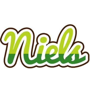 Niels golfing logo