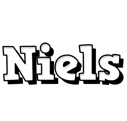 Niels snowing logo