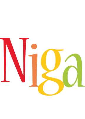 Niga birthday logo