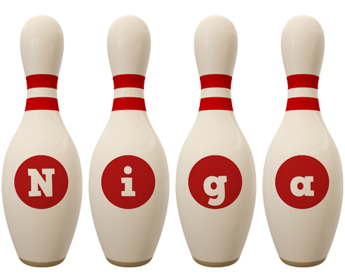 Niga bowling-pin logo
