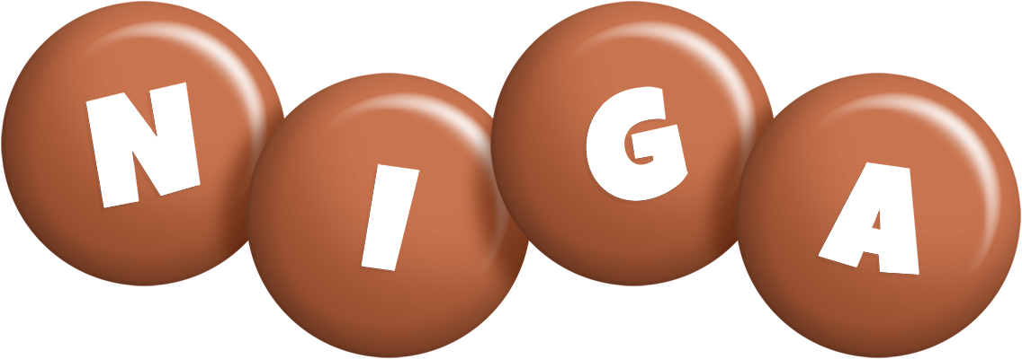 Niga candy-brown logo