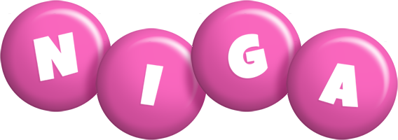 Niga candy-pink logo