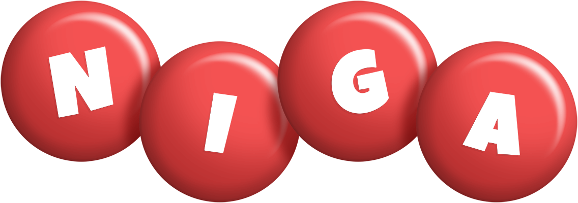 Niga candy-red logo