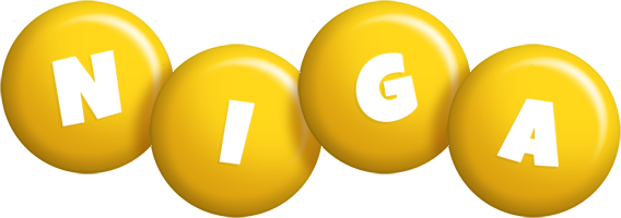 Niga candy-yellow logo