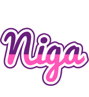 Niga cheerful logo