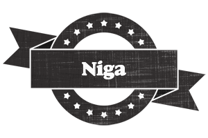 Niga grunge logo