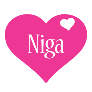 Niga love-heart logo