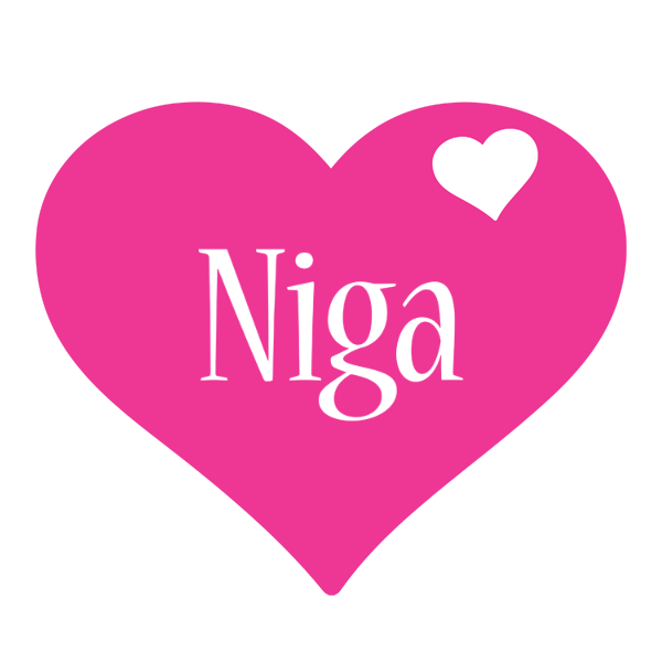 Niga love-heart logo