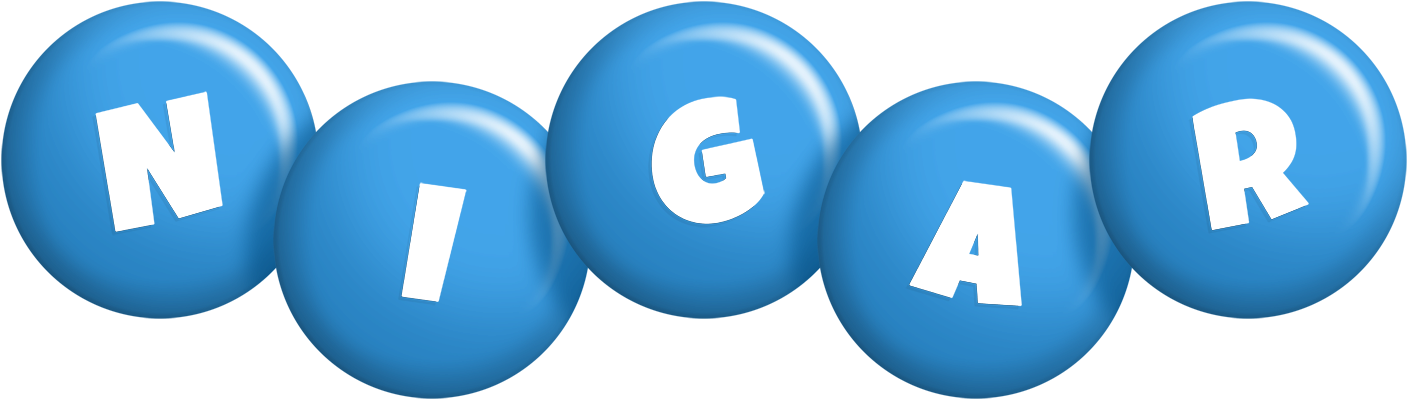 Nigar candy-blue logo