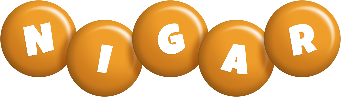 Nigar candy-orange logo