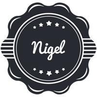 Nigel badge logo