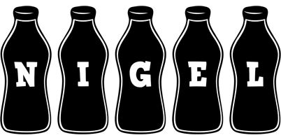 Nigel bottle logo