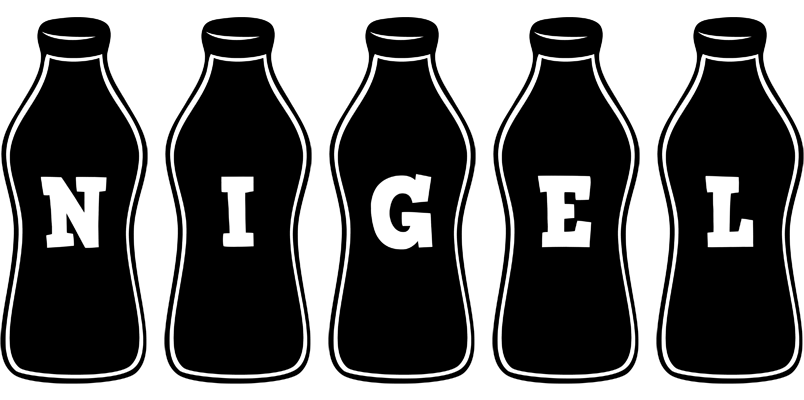 Nigel bottle logo