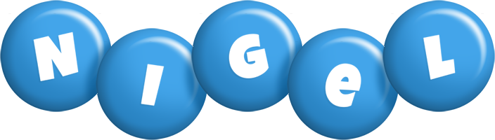 Nigel candy-blue logo