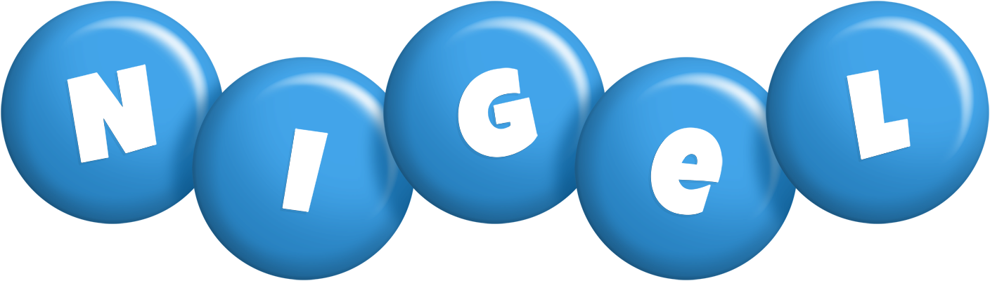Nigel candy-blue logo