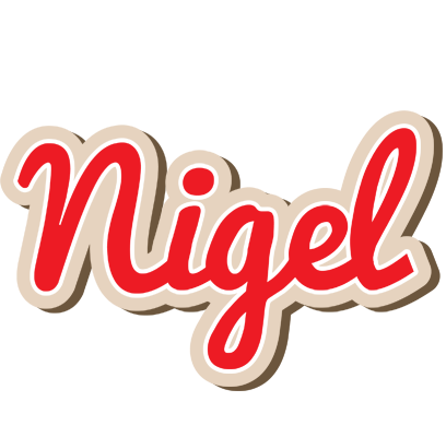 Nigel chocolate logo