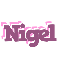 Nigel relaxing logo