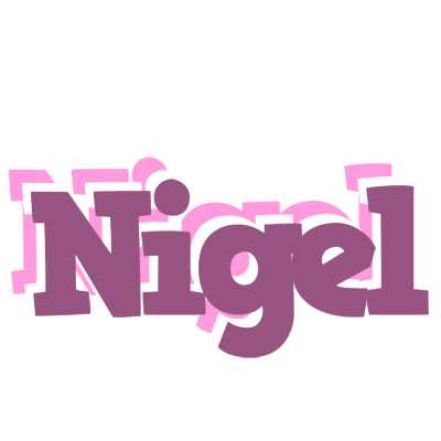 Nigel relaxing logo