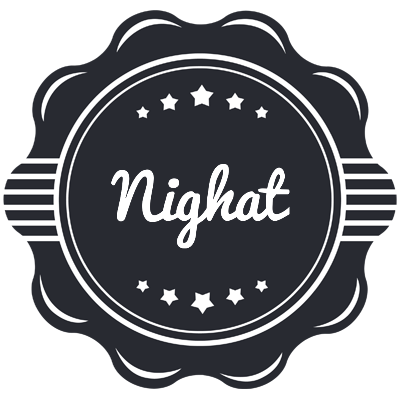 Nighat badge logo