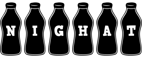 Nighat bottle logo