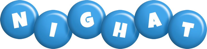 Nighat candy-blue logo