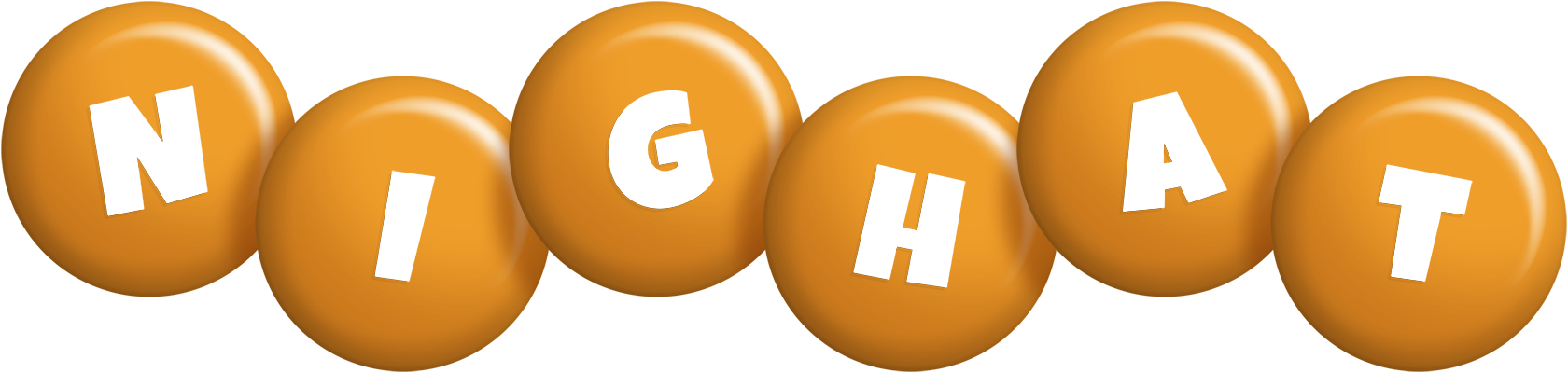 Nighat candy-orange logo