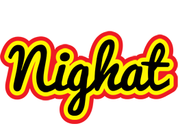 Nighat flaming logo