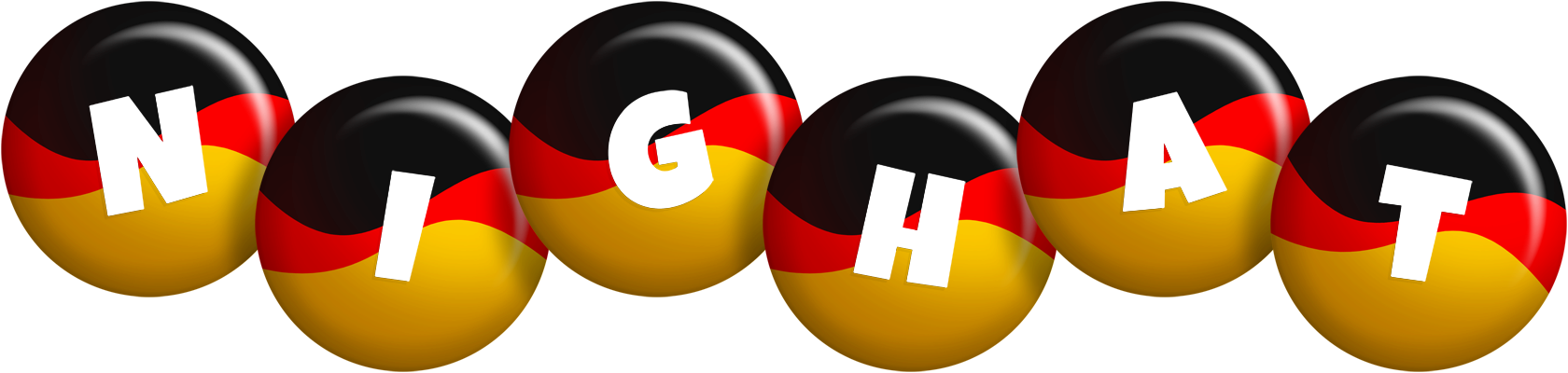 Nighat german logo