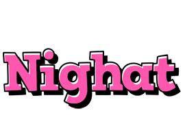 Nighat girlish logo
